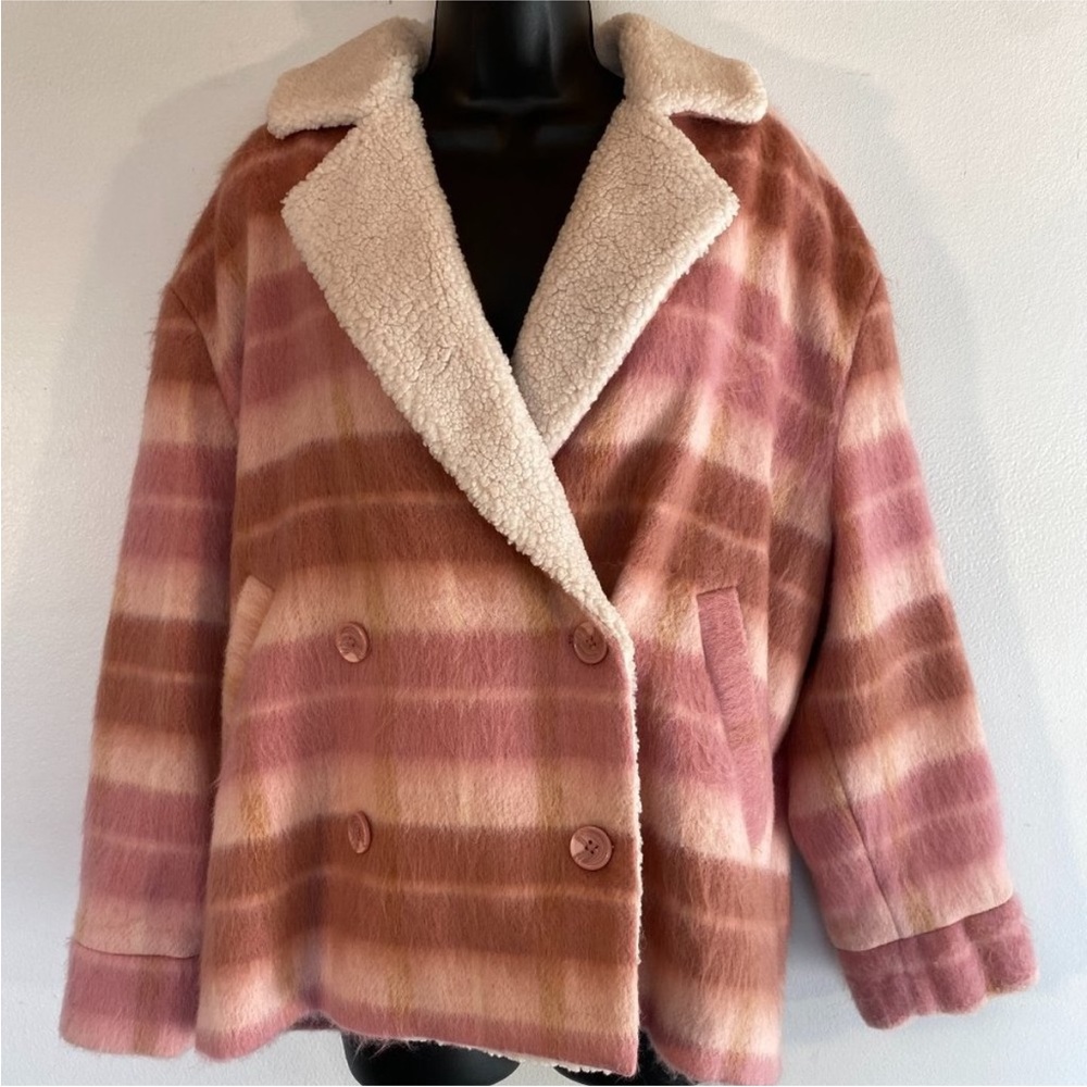 L*SPACE Plaid About You Jacket